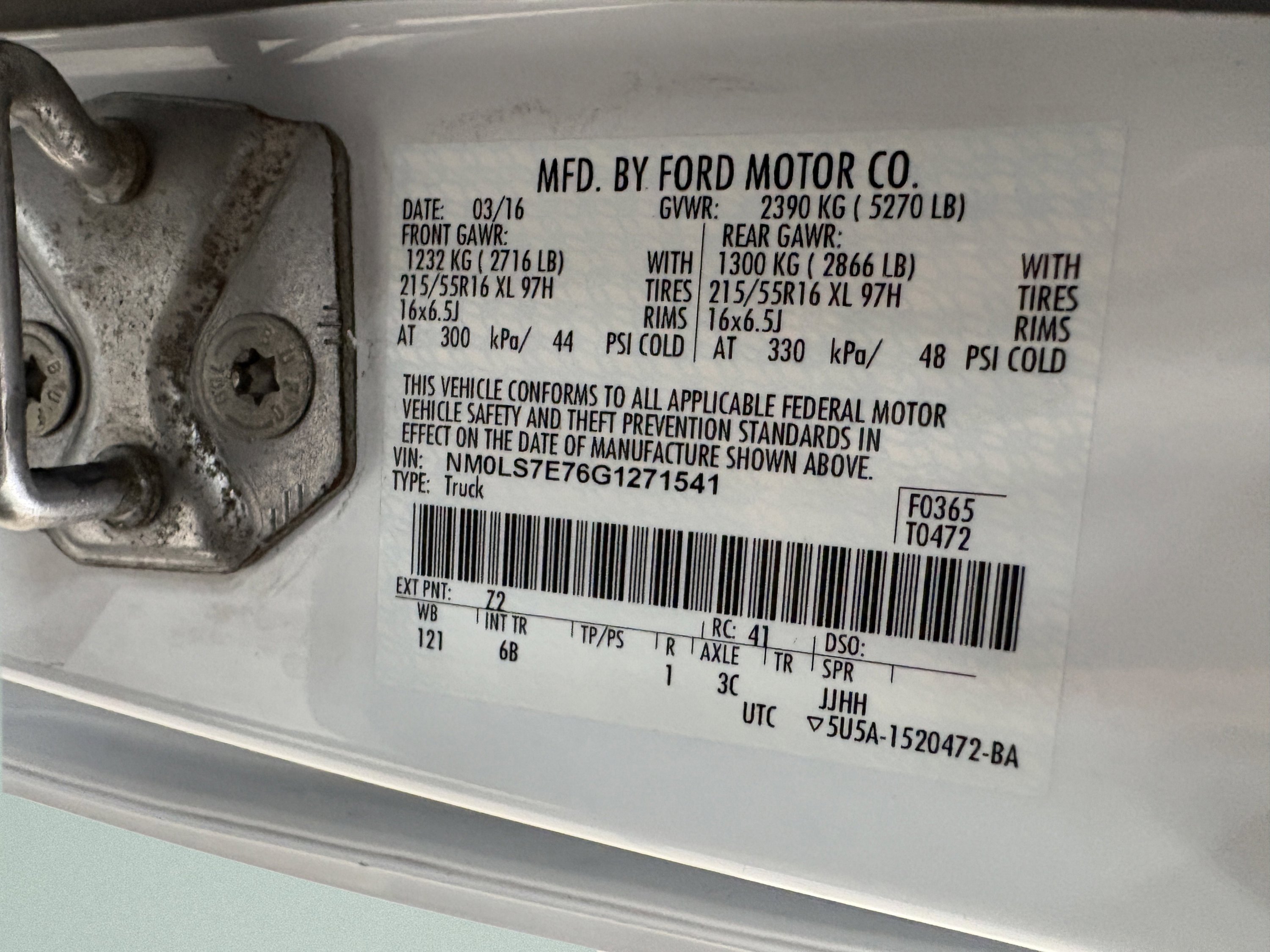 Used 2016 Ford Transit Connect XL image 32