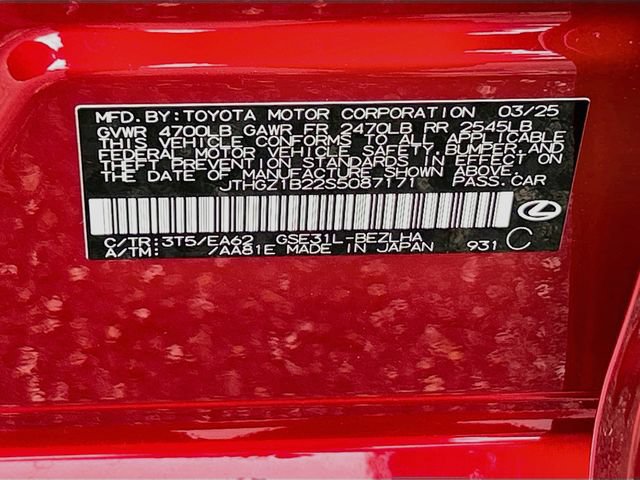 Used 2025 Lexus IS 350 F Sport w/ Accessory Package 2 RWD image 31