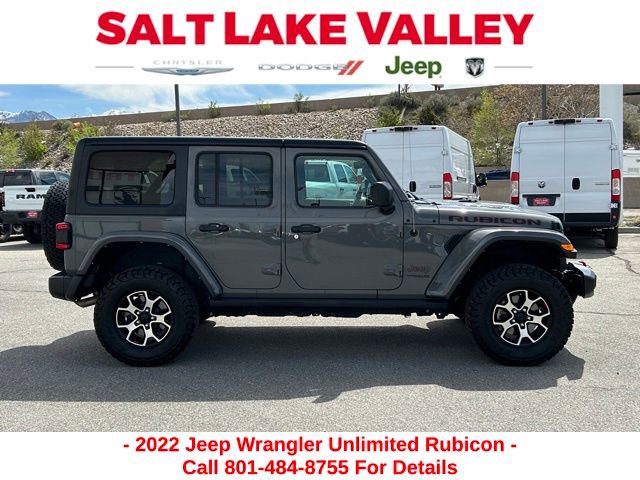 Used 2022 Jeep Wrangler Unlimited Rubicon w/ LED Lighting Group image 6