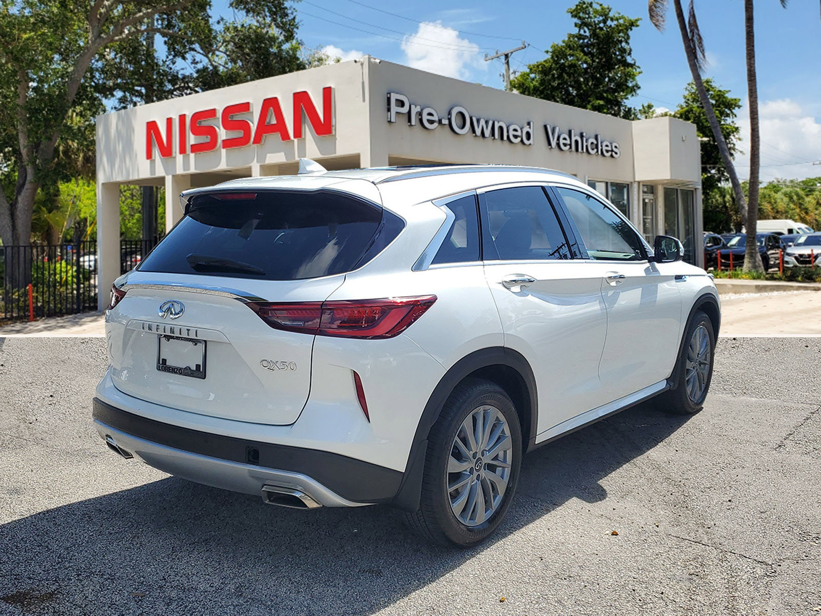Used 2024 INFINITI QX50 Luxe image 4