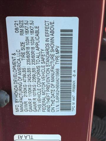 Used 2021 Honda CR-V EX image 16