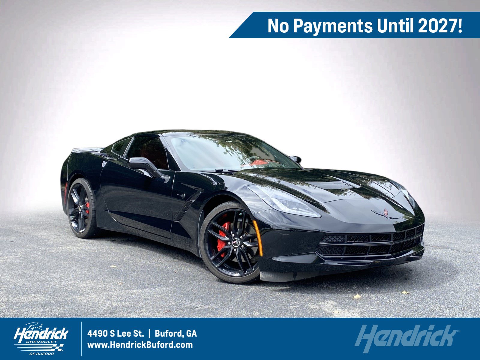 Used 2015 Chevrolet Corvette Stingray Coupe w/ 3LT Preferred Equipment Group RWD image 1