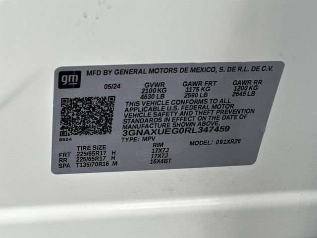 Used 2024 Chevrolet Equinox LT AWD/4WD image 32