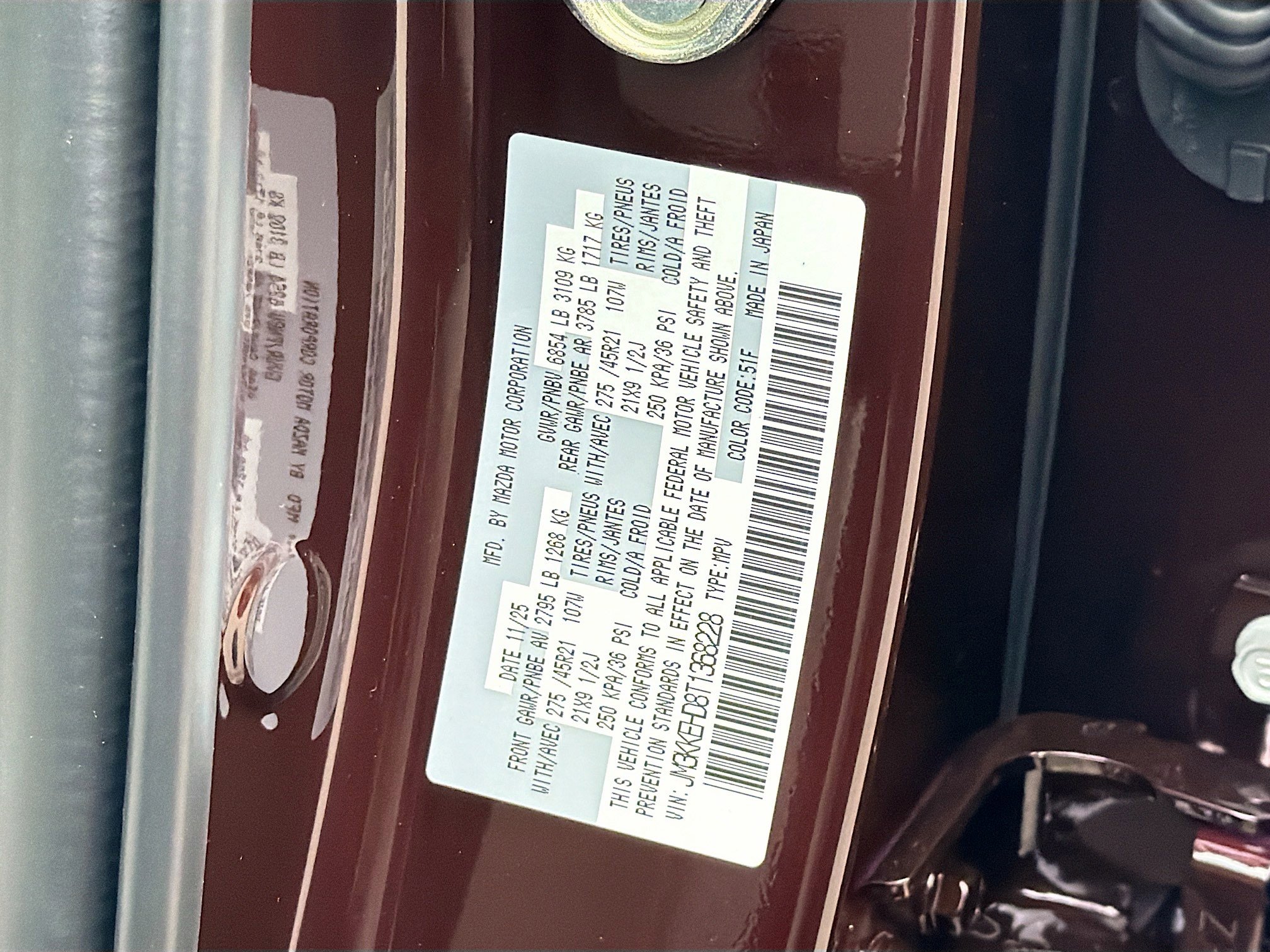 New 2026 MAZDA CX-90 3.3 Turbo w/ Premium Plus Pkg image 46