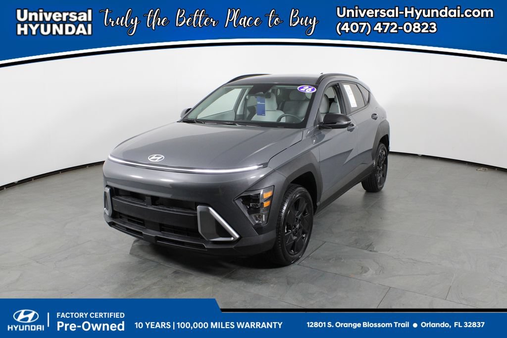 Certified 2026 Hyundai Kona SEL Sport AWD/4WD 360° Tour