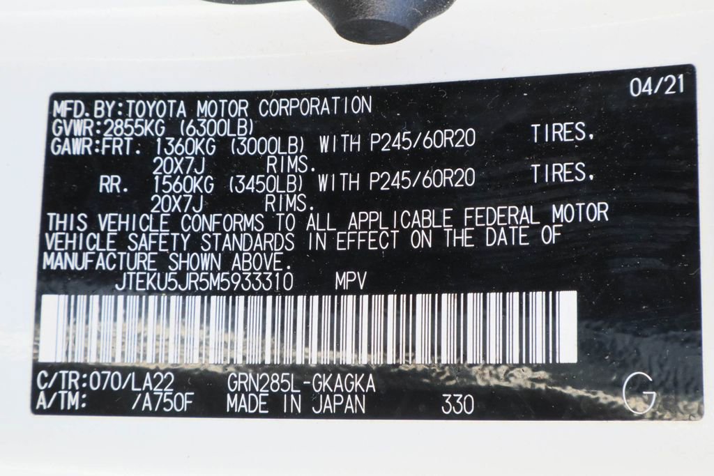 Used 2021 Toyota 4Runner Limited AWD/4WD image 37