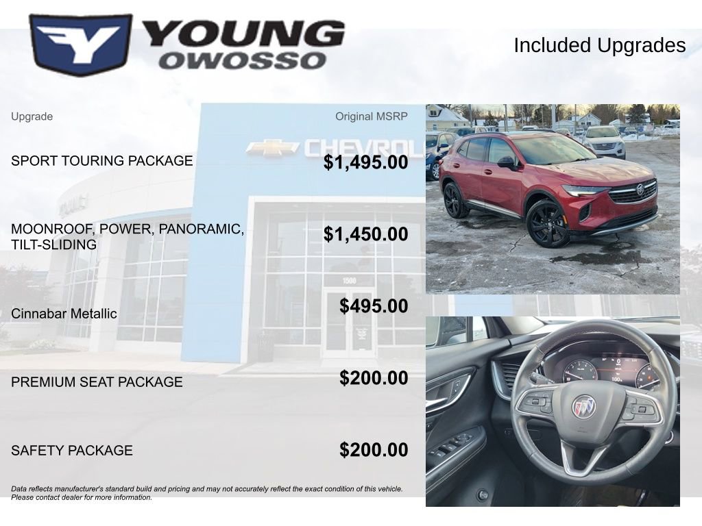 Used 2022 Buick Envision Essence w/ Sport Touring Package image 4