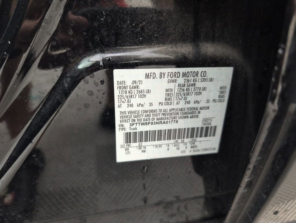 Used 2022 Ford Maverick XL w/ Equipment Group 100A Standard AWD/4WD image 40