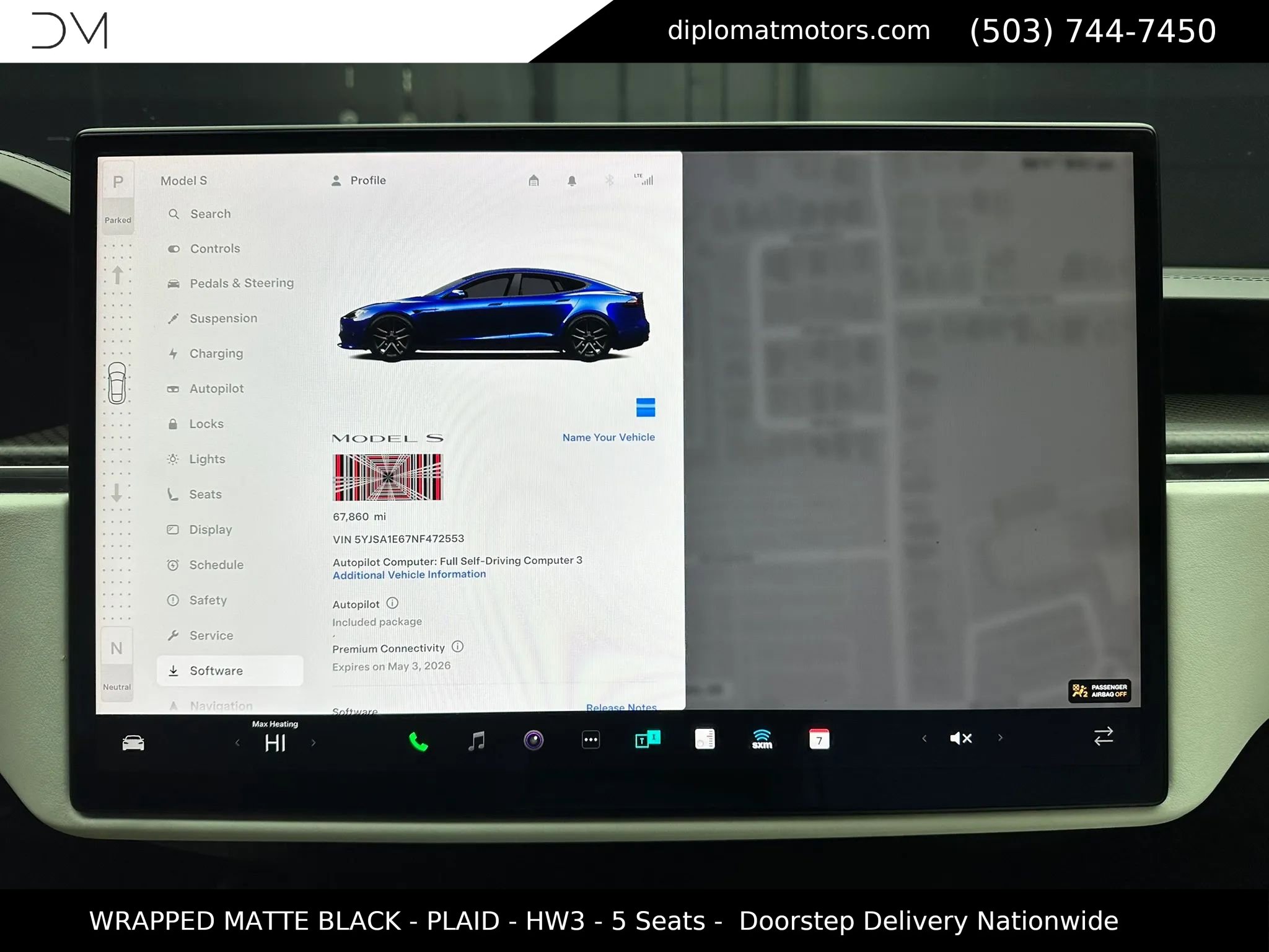 Used 2022 Tesla Model S Plaid AWD/4WD image 33