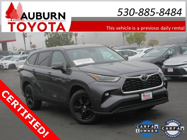 Certified 2024 Toyota Highlander LE