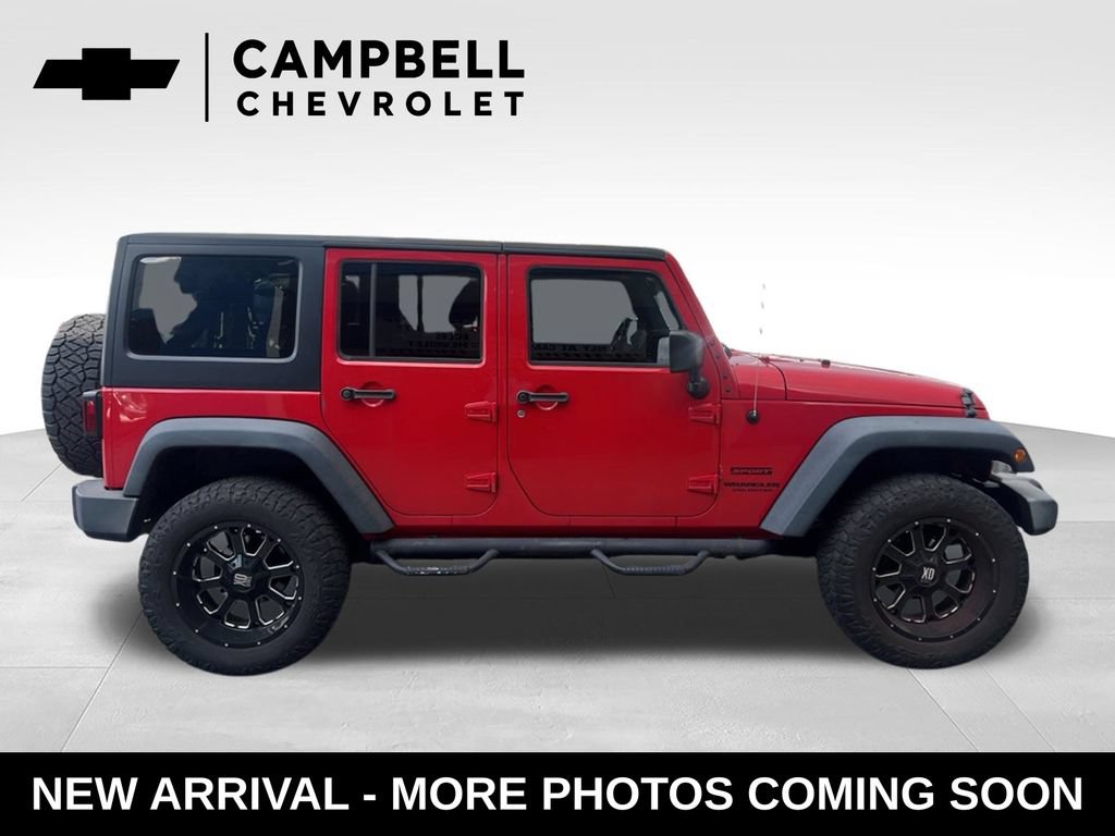 Used 2016 Jeep Wrangler Unlimited Sport w/ Quick Order Package 24S AWD/4WD image 6