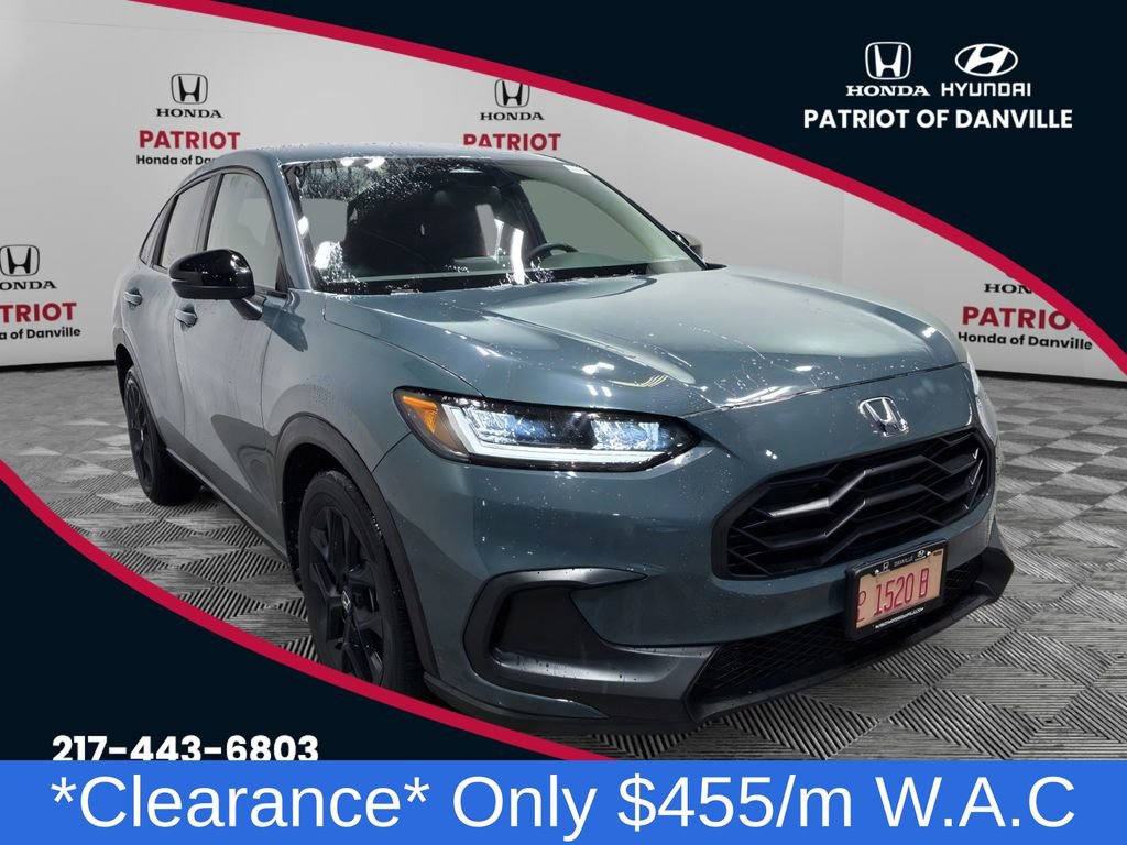 New 2025 Honda HR-V Sport