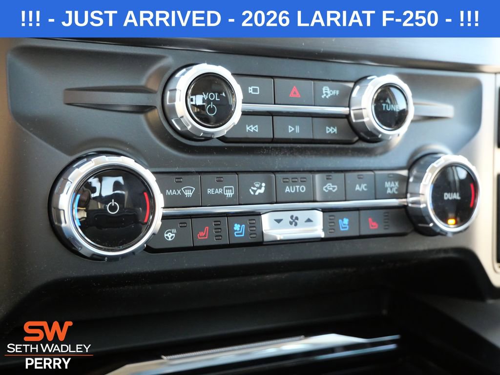 New 2026 Ford F250 Lariat w/ Black Appearance Package image 25
