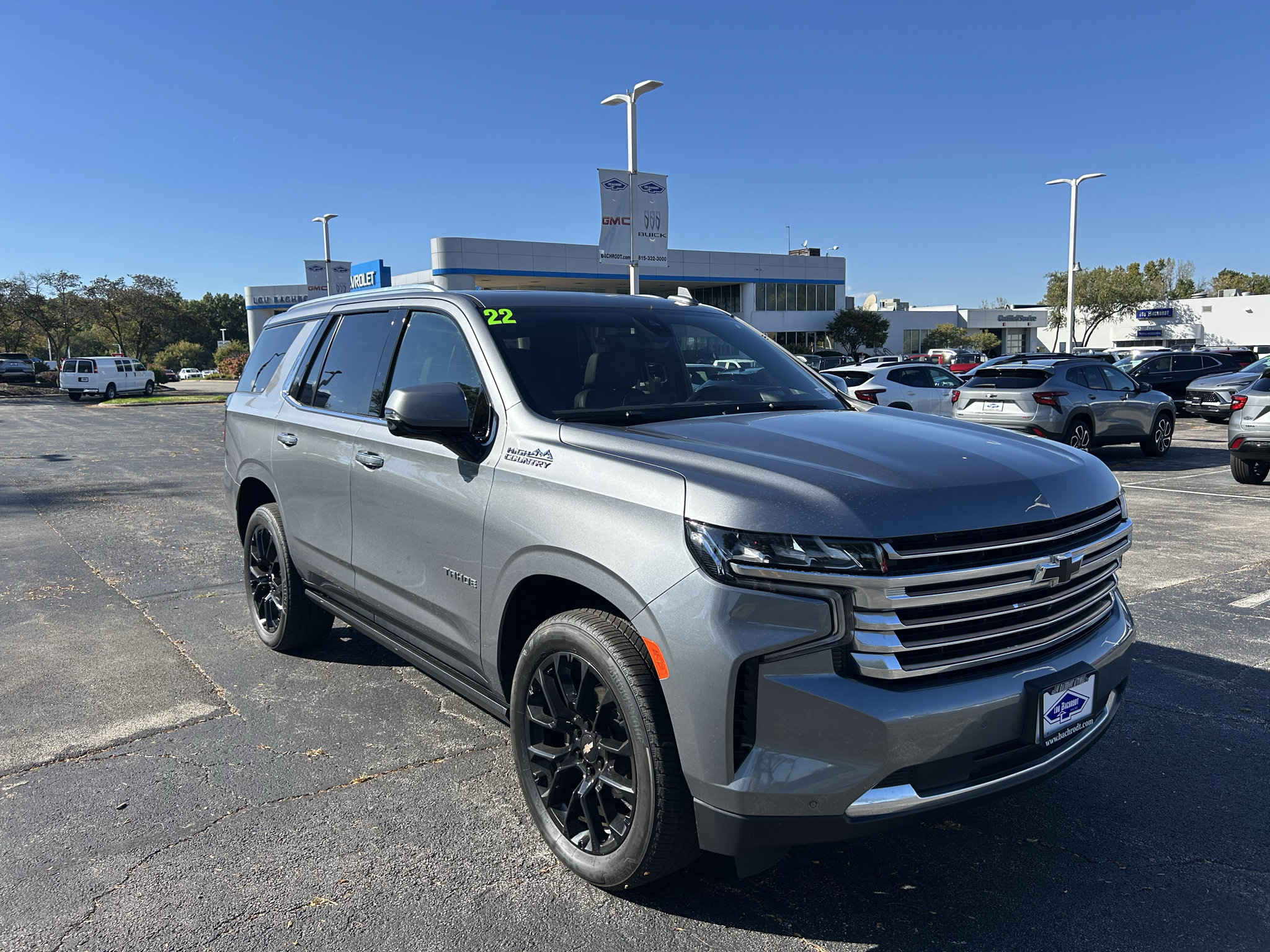 Used 2022 Chevrolet Tahoe High Country