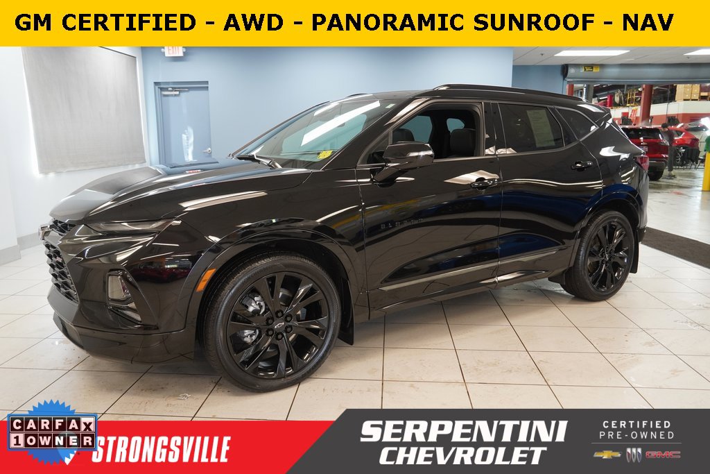 Certified 2021 Chevrolet Blazer RS w/ Enhanced Convenience Package