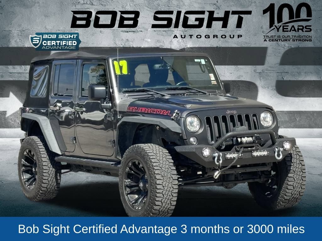 Used 2017 Jeep Wrangler Unlimited Rubicon