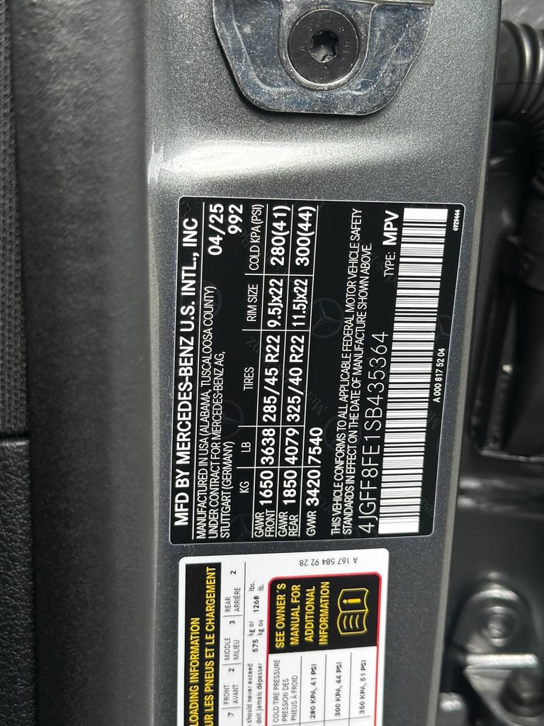 Certified 2025 Mercedes-Benz GLS 580 4MATIC image 36