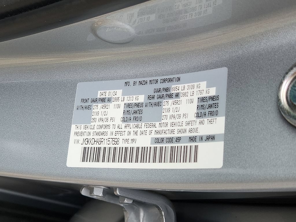 Used 2024 MAZDA CX-90 Plug-In Hybrid w/ Premium Pkg AWD/4WD image 28