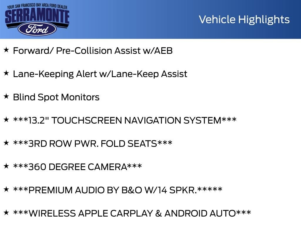 Used 2026 Ford Explorer ST w/ Sun And Sound Package AWD/4WD image 11
