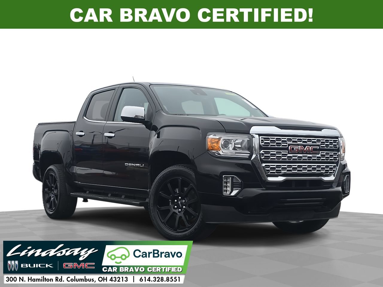 Certified 2022 GMC Canyon Denali w/ Denali Black Edition Package image 1