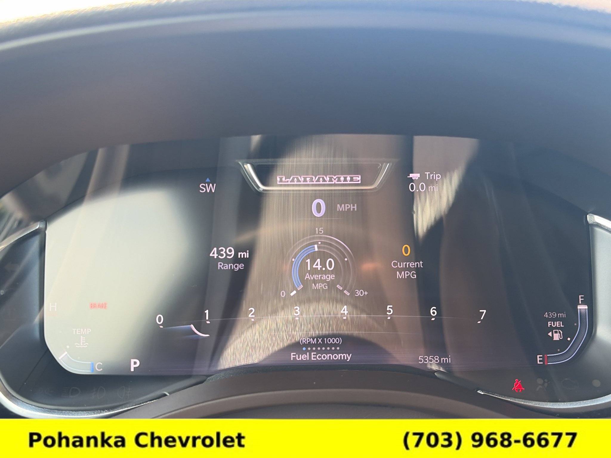 Used 2025 RAM 1500 Laramie AWD/4WD image 9
