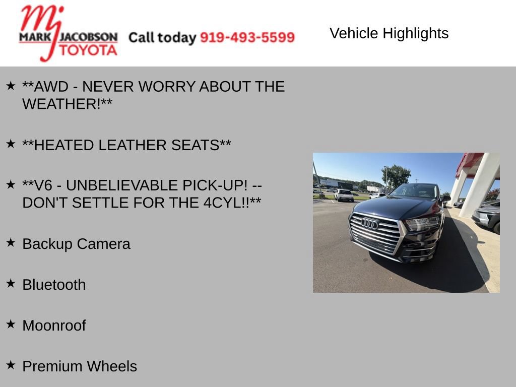 Used 2017 Audi Q7 3.0T Premium Plus AWD/4WD image 5