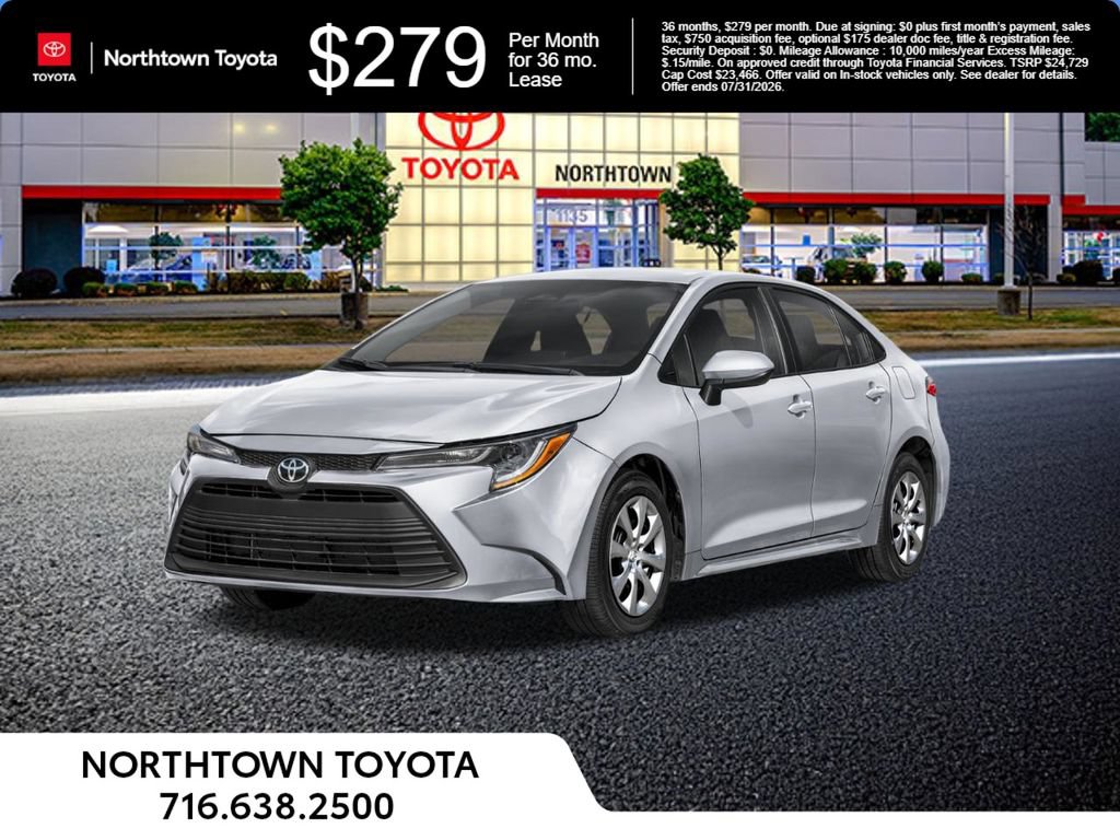 New 2026 Toyota Corolla LE