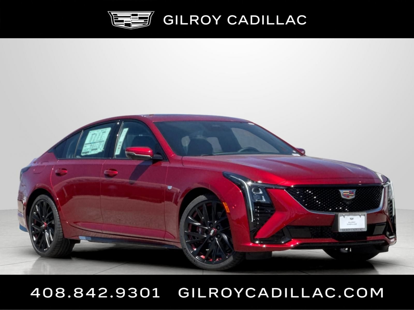 New 2026 Cadillac CT5 Sport w/ LPO, Red Accent Package