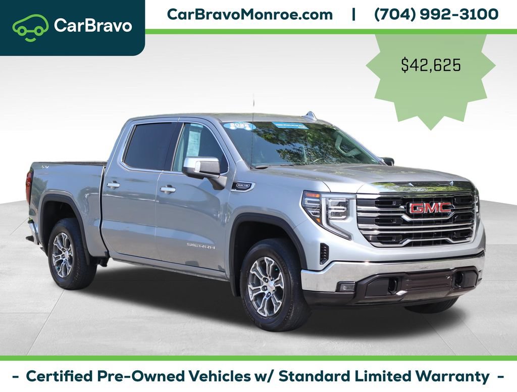 Certified 2025 GMC Sierra 1500 SLT AWD/4WD image 8