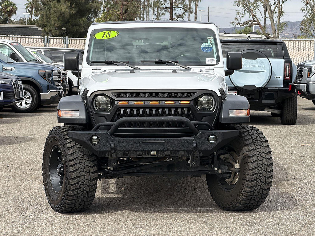 Used 2018 Jeep Wrangler Unlimited Sport S AWD/4WD image 2