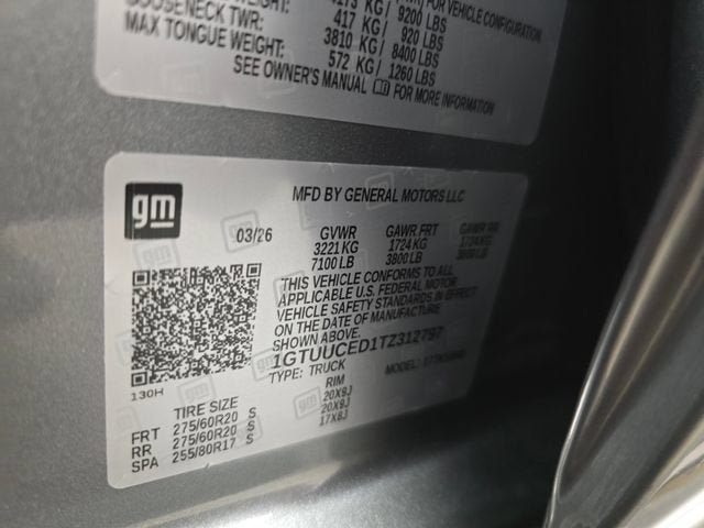 New 2026 GMC Sierra 1500 Elevation w/ Elevation Premium Package AWD/4WD image 30