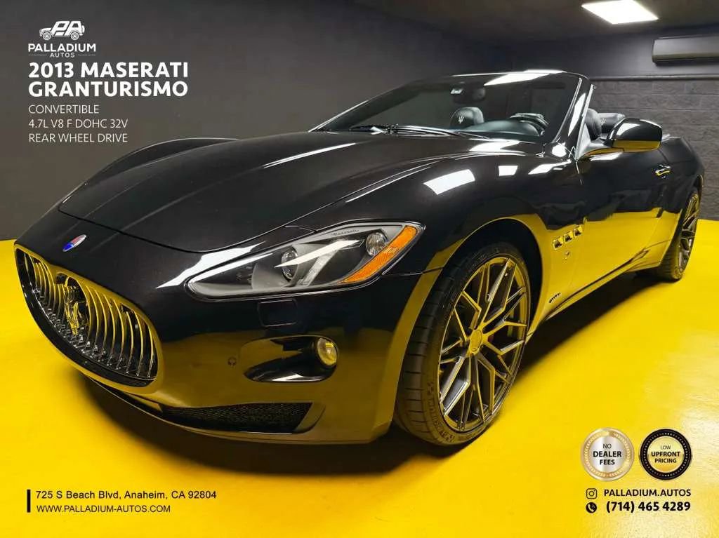 Used 2013 Maserati GranTurismo Convertible