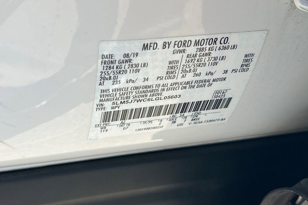 Used 2020 Lincoln Aviator Reserve RWD image 33