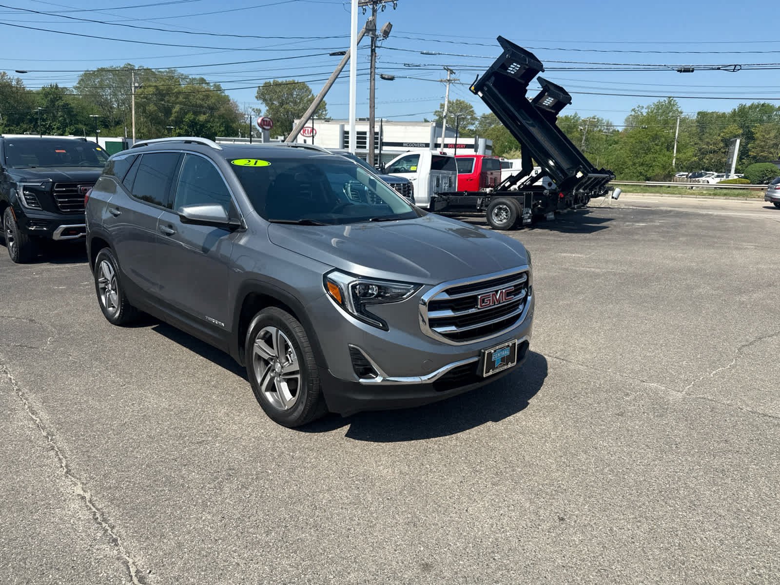 Certified 2021 GMC Terrain SLT w/ Infotainment Package II AWD/4WD image 7