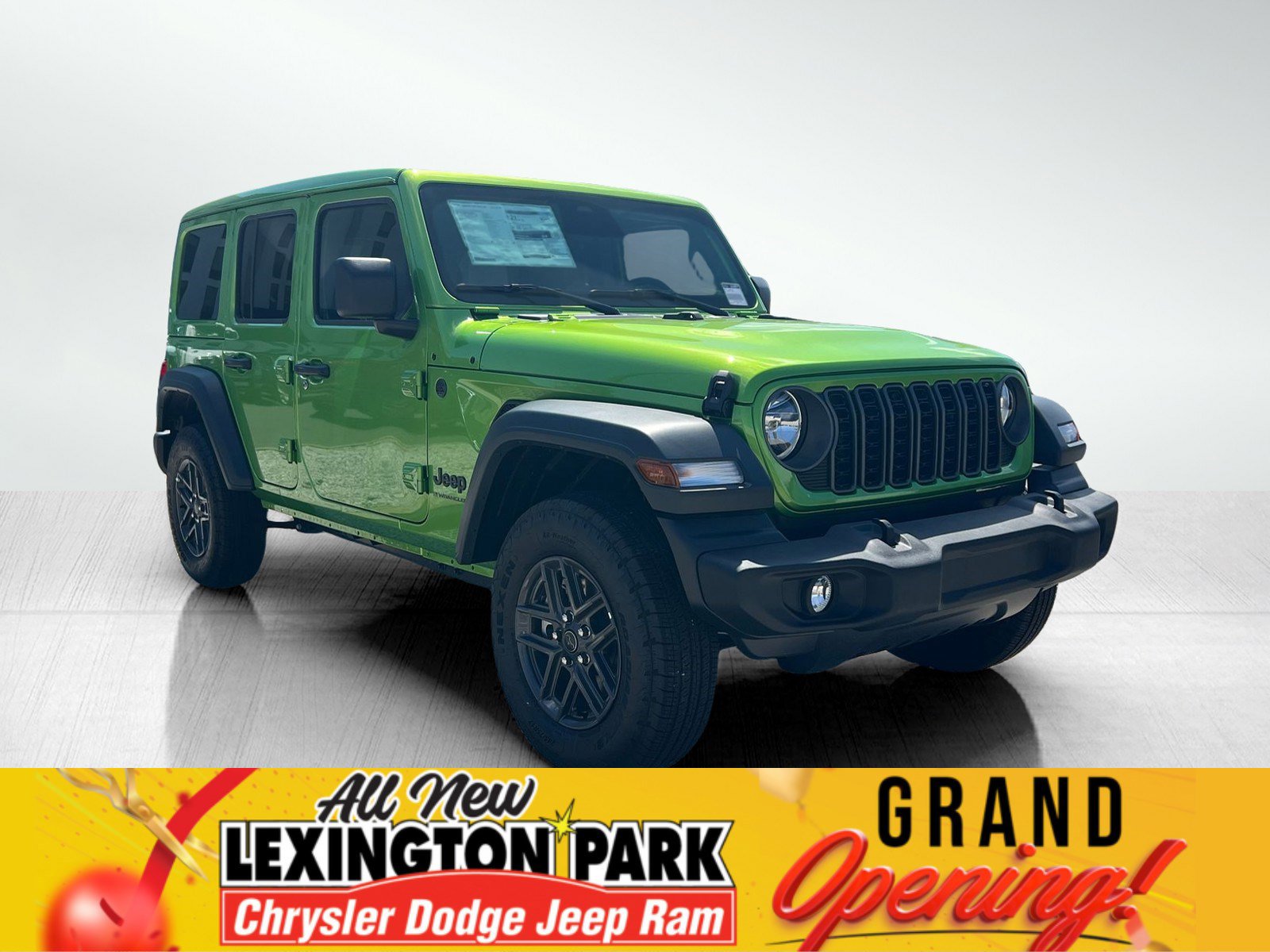 New 2025 Jeep Wrangler Sport S