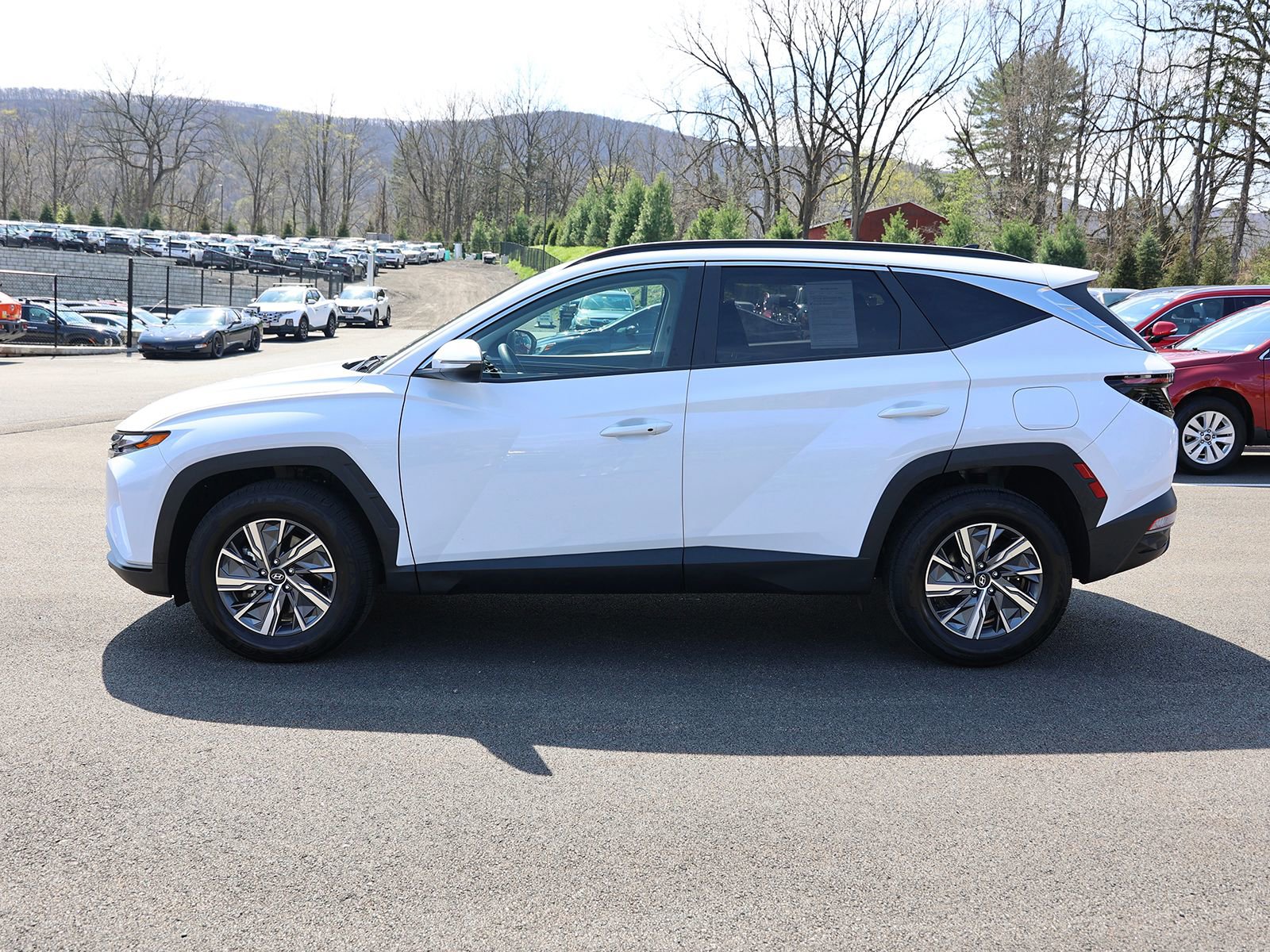 Certified 2022 Hyundai Tucson Blue w/ Cargo Package AWD/4WD image 4