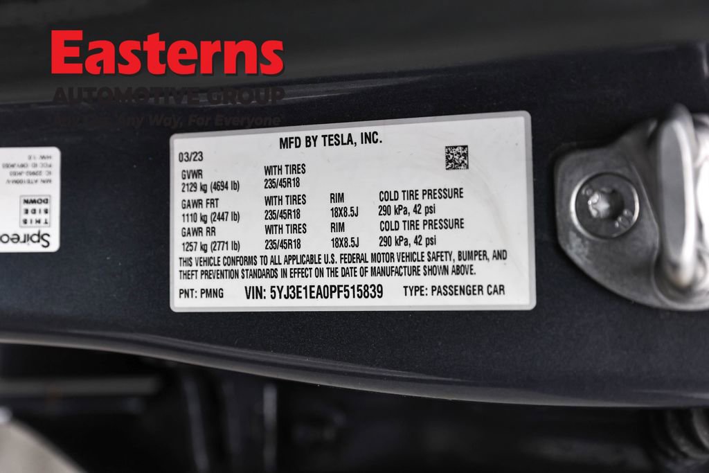 Used 2023 Tesla Model 3 Standard Range image 31