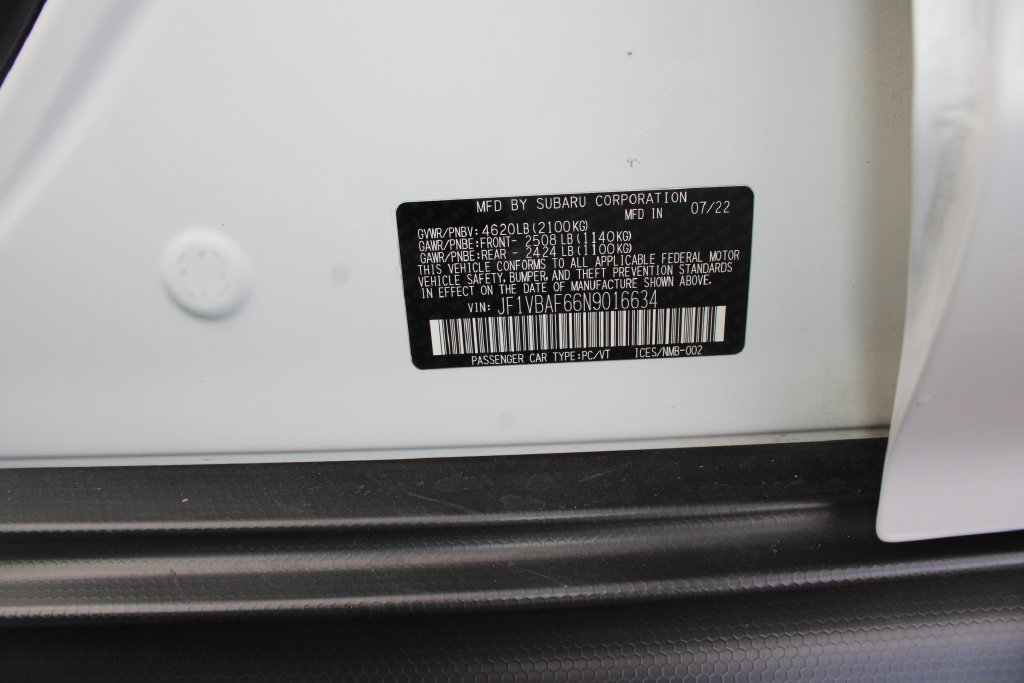 Used 2022 Subaru WRX Premium w/ Popular Package #2 AWD/4WD image 23