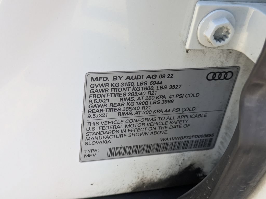 Used 2023 Audi SQ7 Prestige AWD/4WD image 38