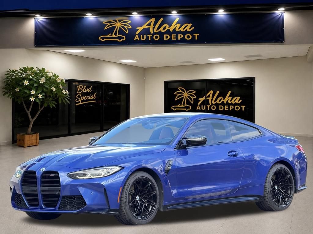 Used 2022 BMW M4 Coupe RWD image 1