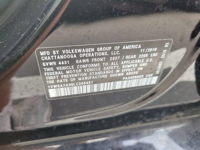 Used 2020 Volkswagen Passat 2.0T SE FWD image 31