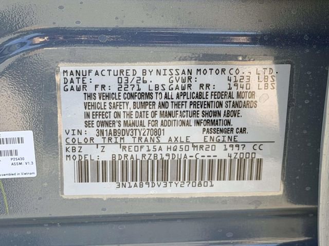 New 2026 Nissan Sentra SR w/ SR Premium Package FWD image 25