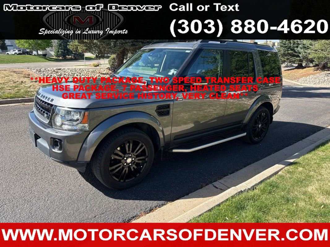 Used 2015 Land Rover LR4 HSE AWD/4WD image 1