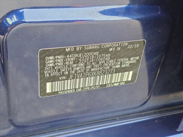 Used 2019 Subaru WRX Limited AWD/4WD image 21