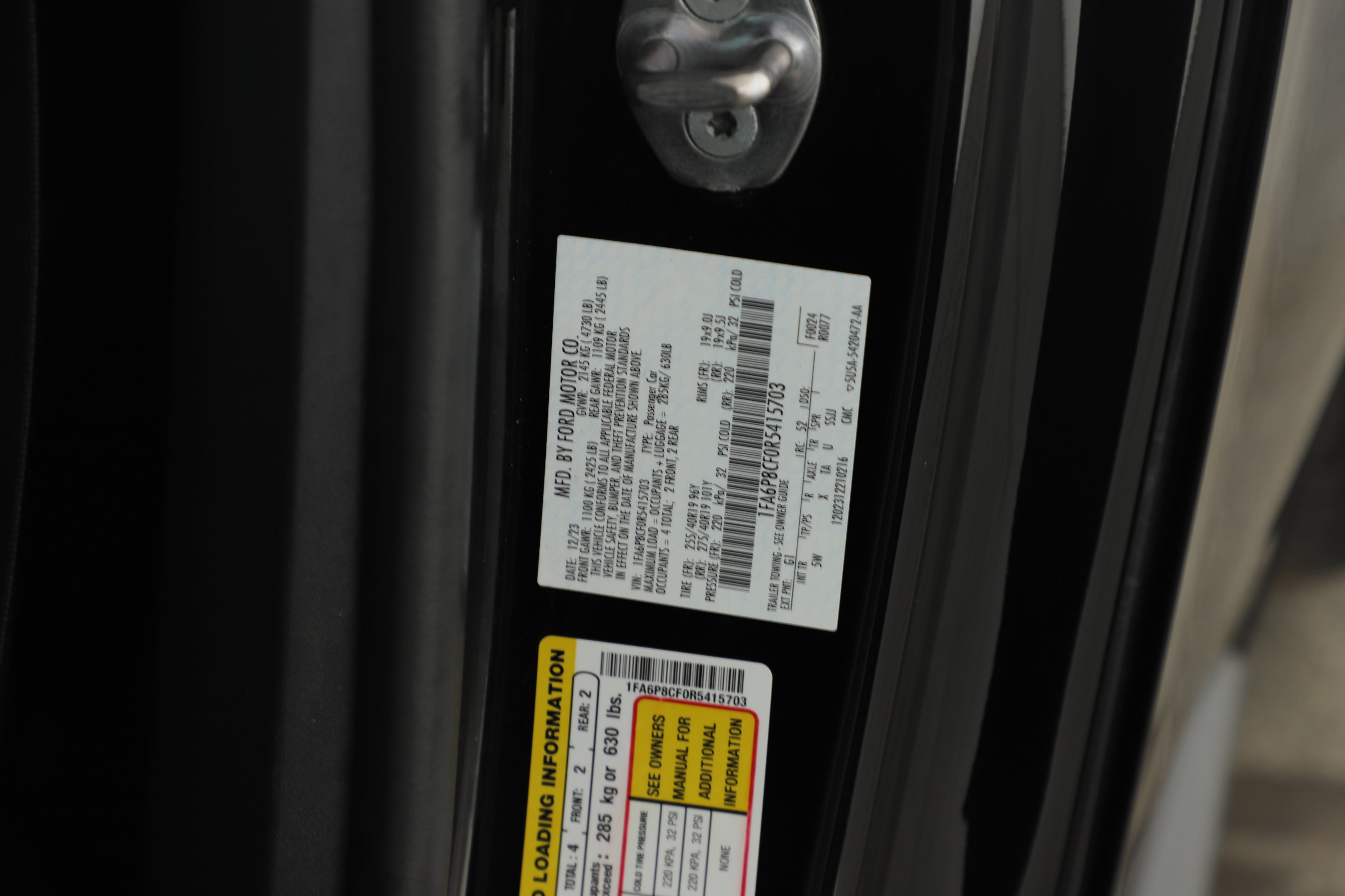 Used 2024 Ford Mustang GT Premium w/ GT Performance Package image 9