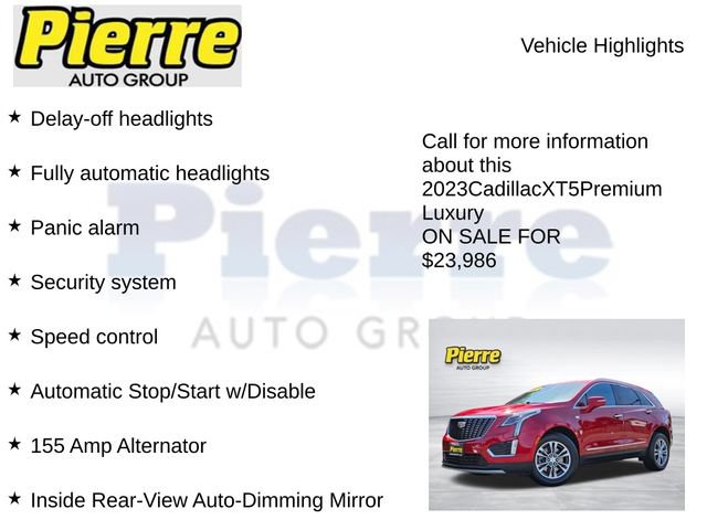 Used 2023 Cadillac XT5 Premium Luxury AWD/4WD image 23