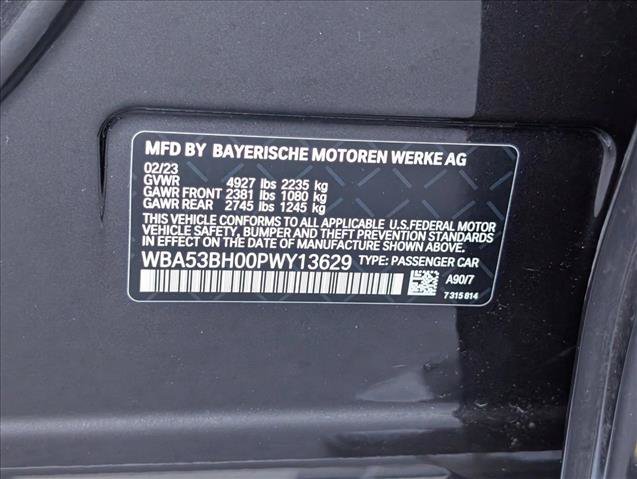 Certified 2023 BMW 530i w/ M Sport Package RWD image 26