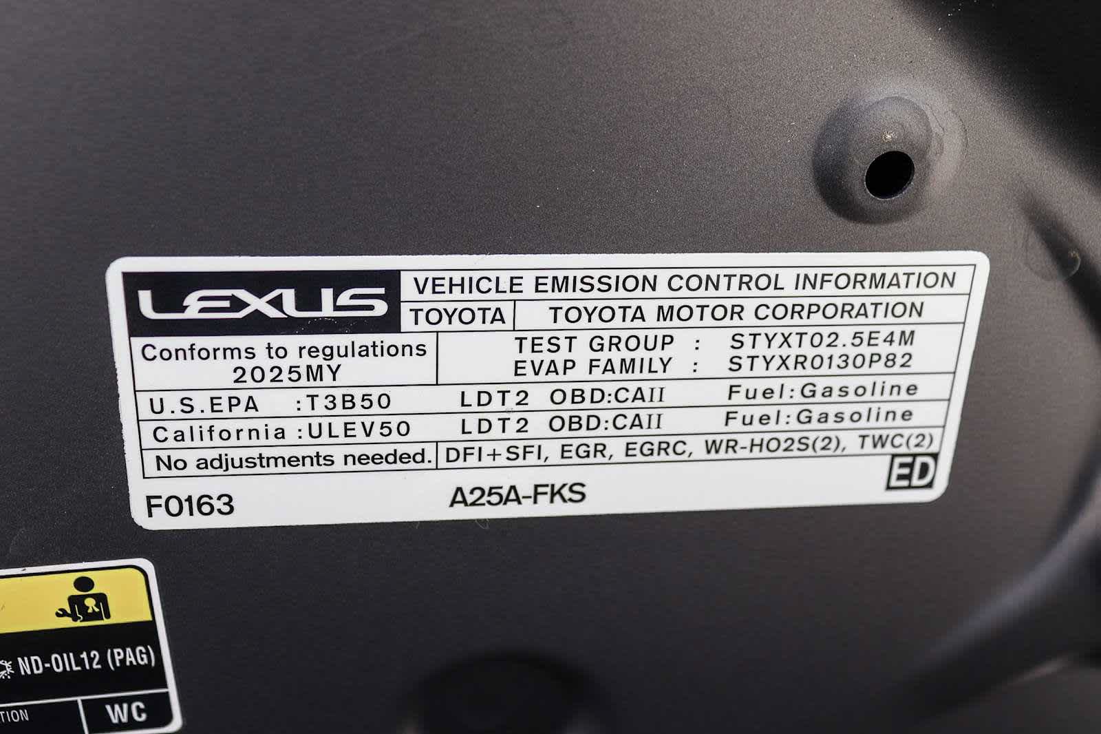 Certified 2025 Lexus NX 250 FWD image 31