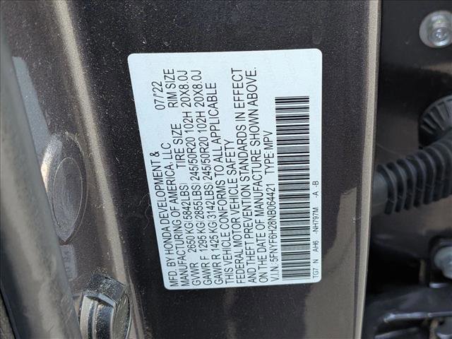 Used 2022 Honda Pilot Special Edition image 17