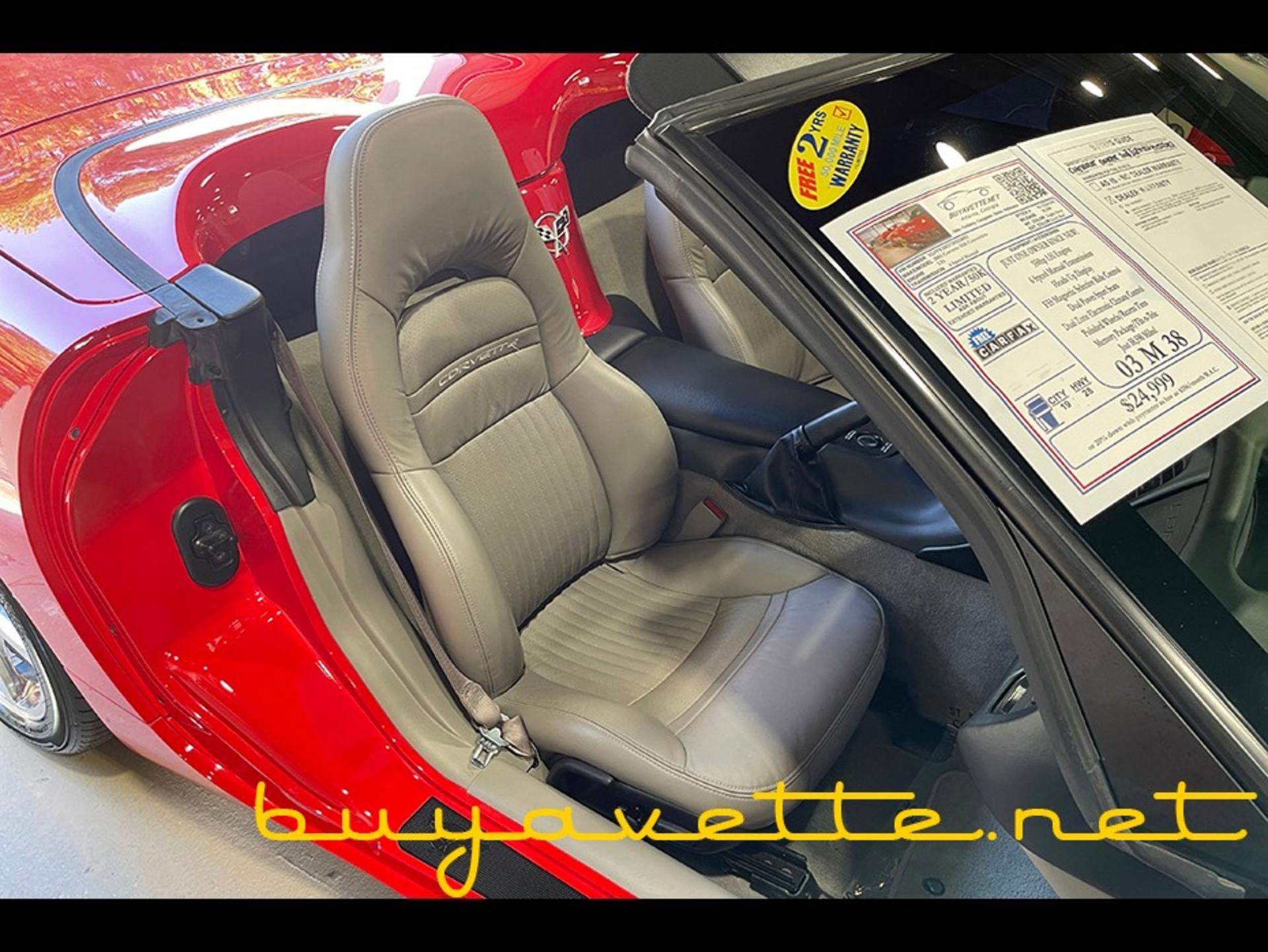 Used 2003 Chevrolet Corvette Convertible w/ Preferred Equipment Group1 image 23